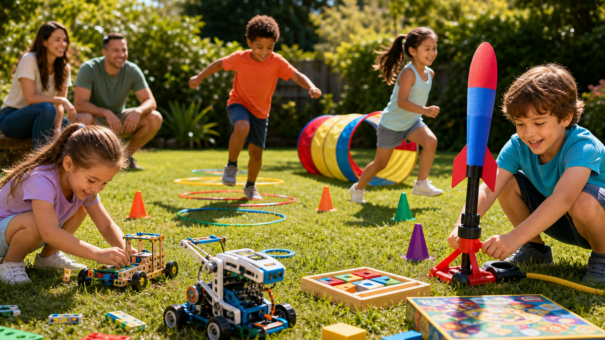 Unlocking Playtime Potential: The Benefits of Outdoor Play Toys for Active Children in the USA
