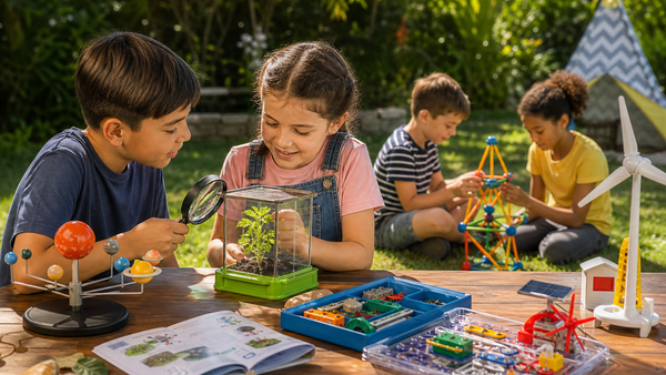 Strategies for Combining Outdoor Toys with STEM Learning Activities