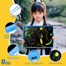 0 SMALL MODEL eye-friendly display reduces strain during long drawing sessions.
