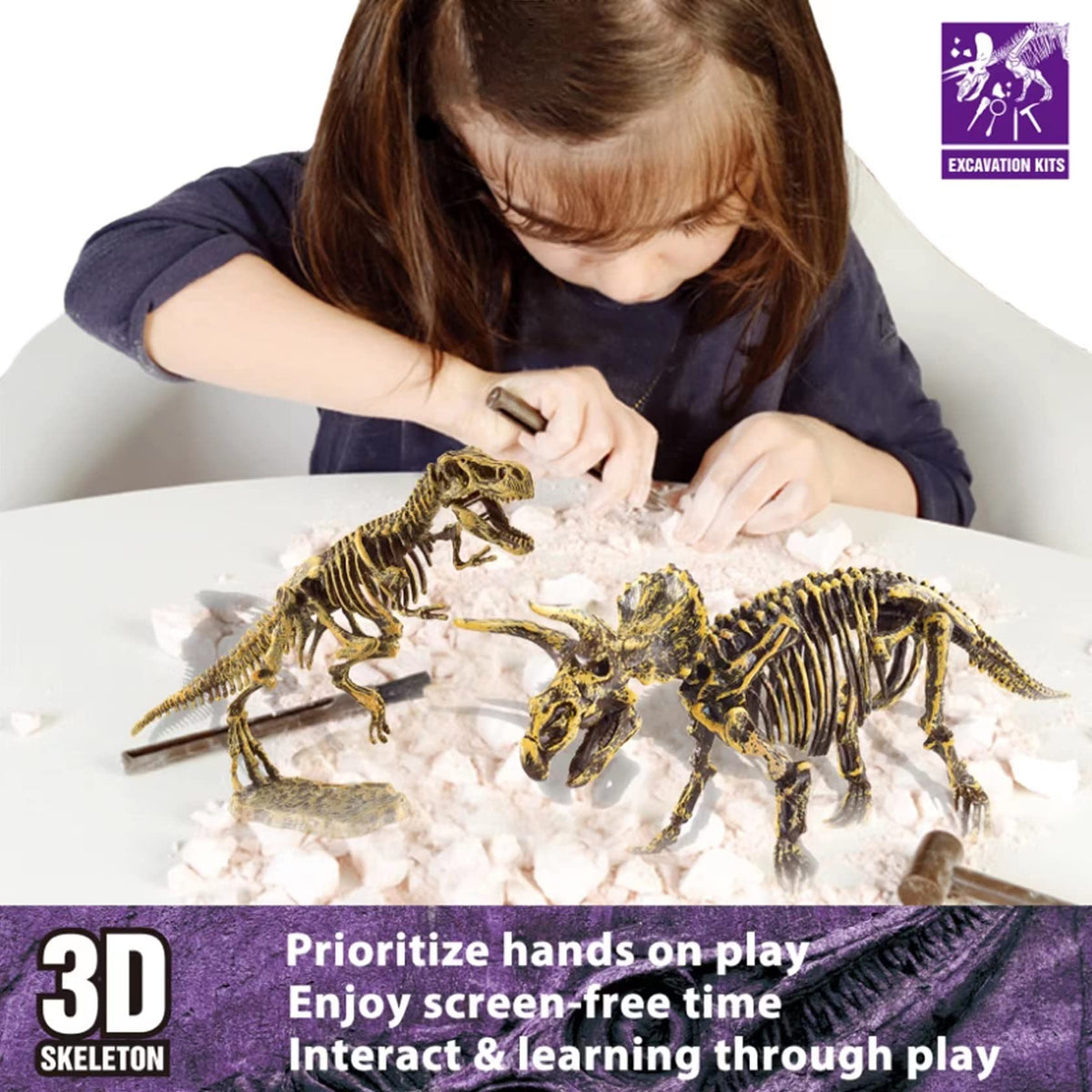 10Leccion T-Rex dinosaur figurine—lifelike toy for imaginative play.
