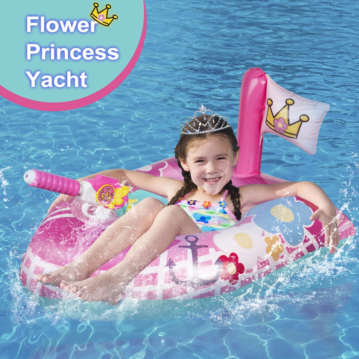 10Leccion durable BPA-free vinyl float, thick design for puncture resistance