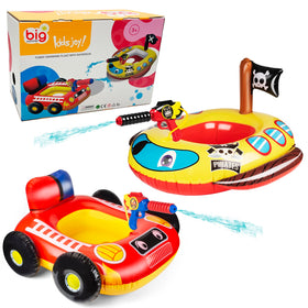 10Leccion fire truck pool float with water cannon for splash-filled pool play