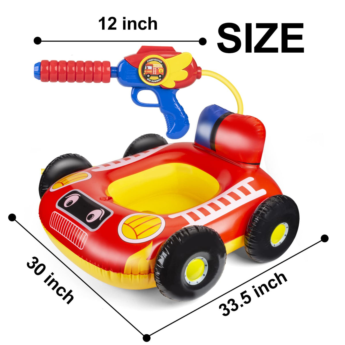 10Leccion foldable pool float is easy to pack for trips.