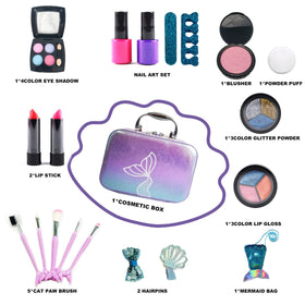 10Leccion portable cosmetic bag keeps accessories tidy during princess dress up