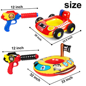 10Leccion two-pack floats are easy to pack for trips and parties