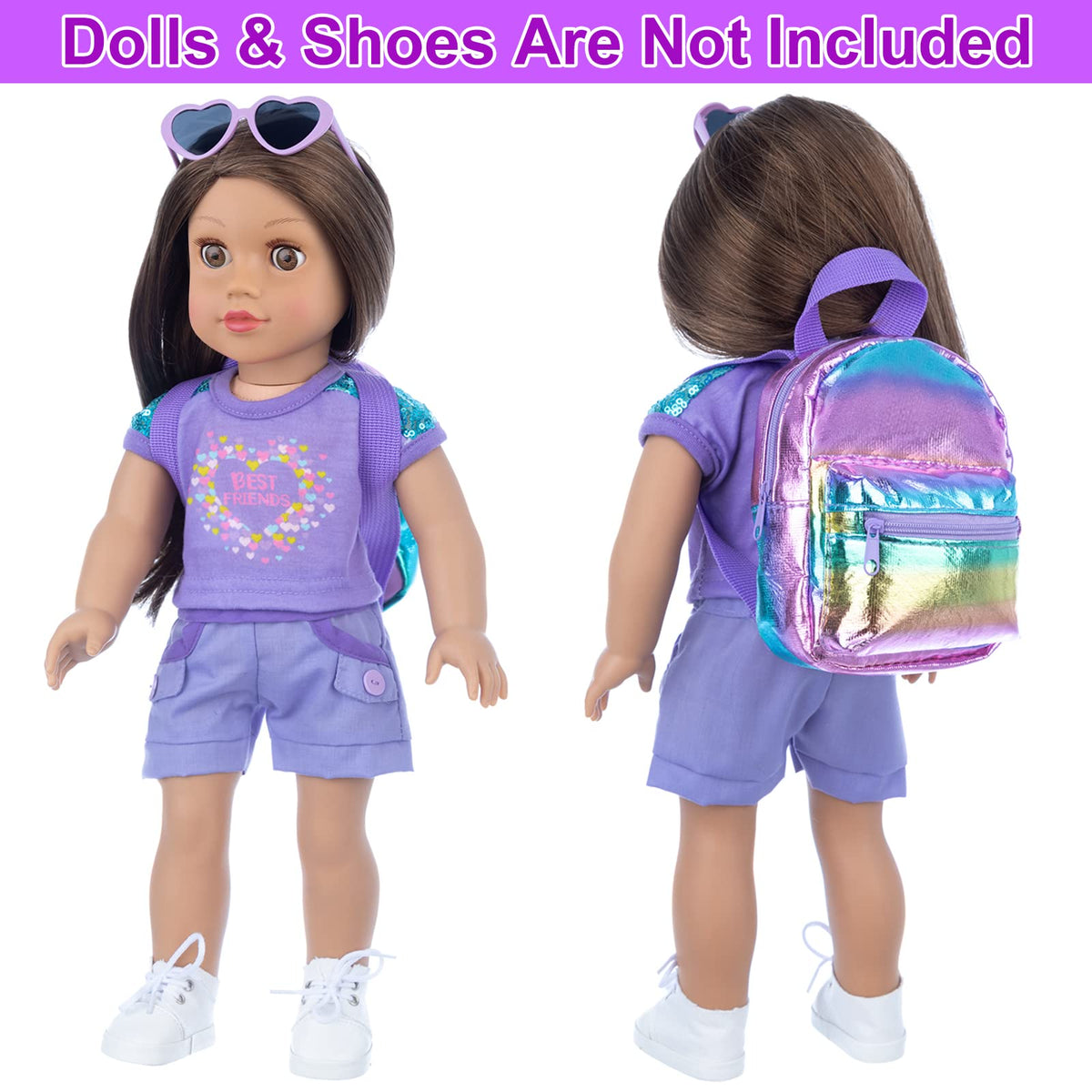 18INDC diamond sticker pack to decorate doll outfits and scenes