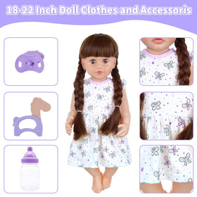 18INDC Doll accessory toy enhances pretend care moments.