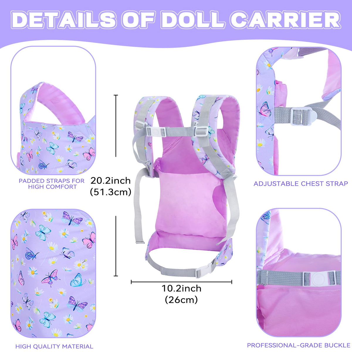 18INDC Doll pacifier included for authentic doll care routines.