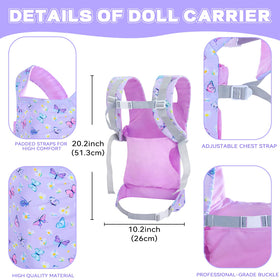 18INDC Doll pacifier included for authentic doll care routines.