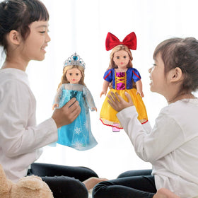 18INDC six outfits encourage imagination and fine motor skills through dress-up