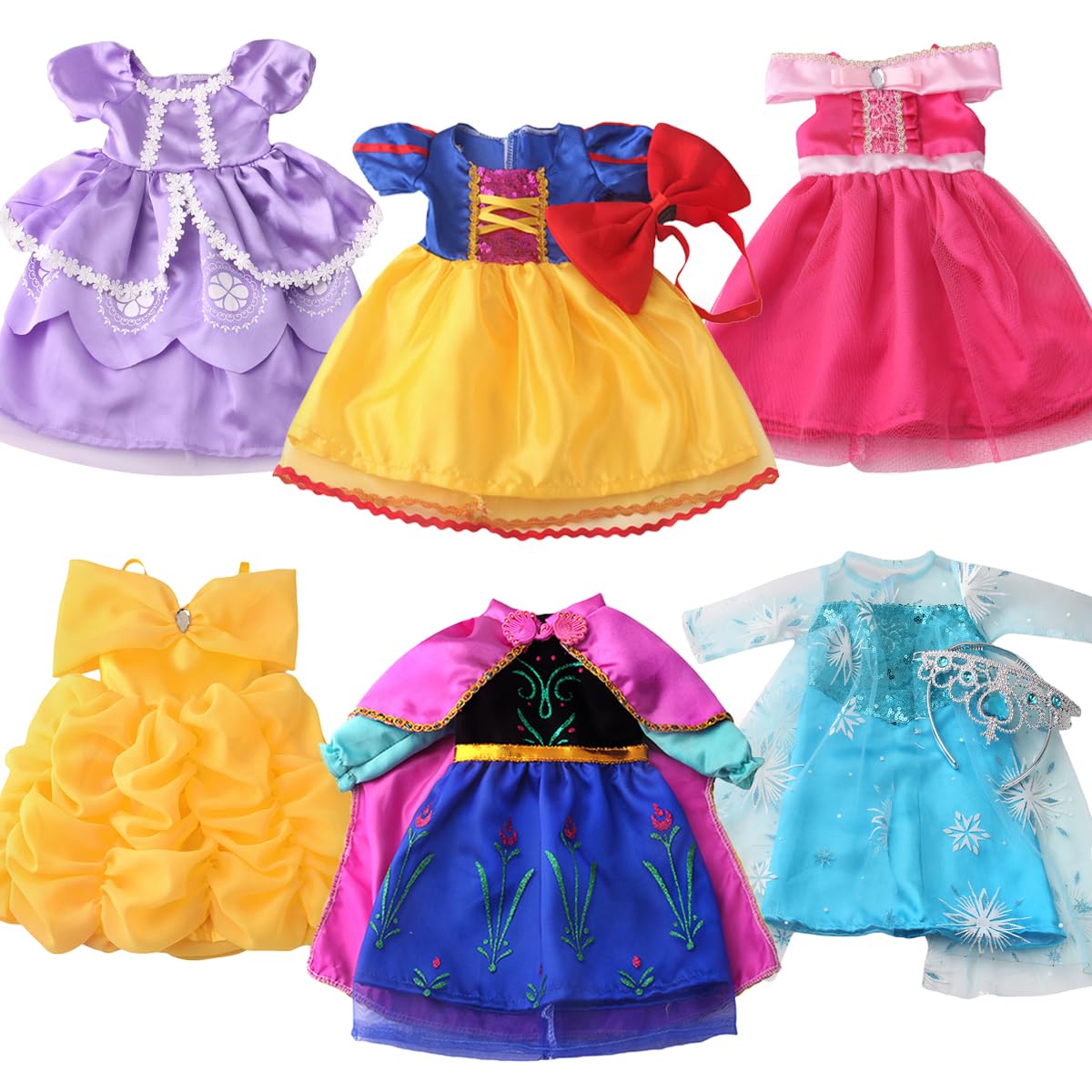18INDC princess crown adds regal flair to pretend play