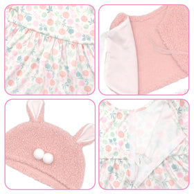 18INDC dress set worn on a 20-22 inch doll during playtime