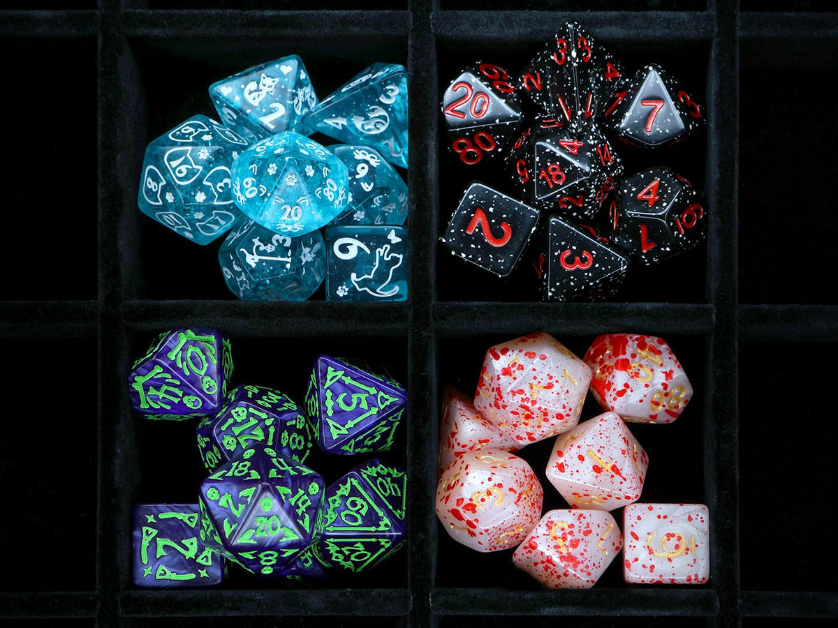 Mystery colors and patterns add intrigue to RPG rounds.
