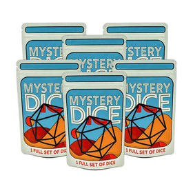 1985 Games Mystery Dice serve as a board game companion for evenings.