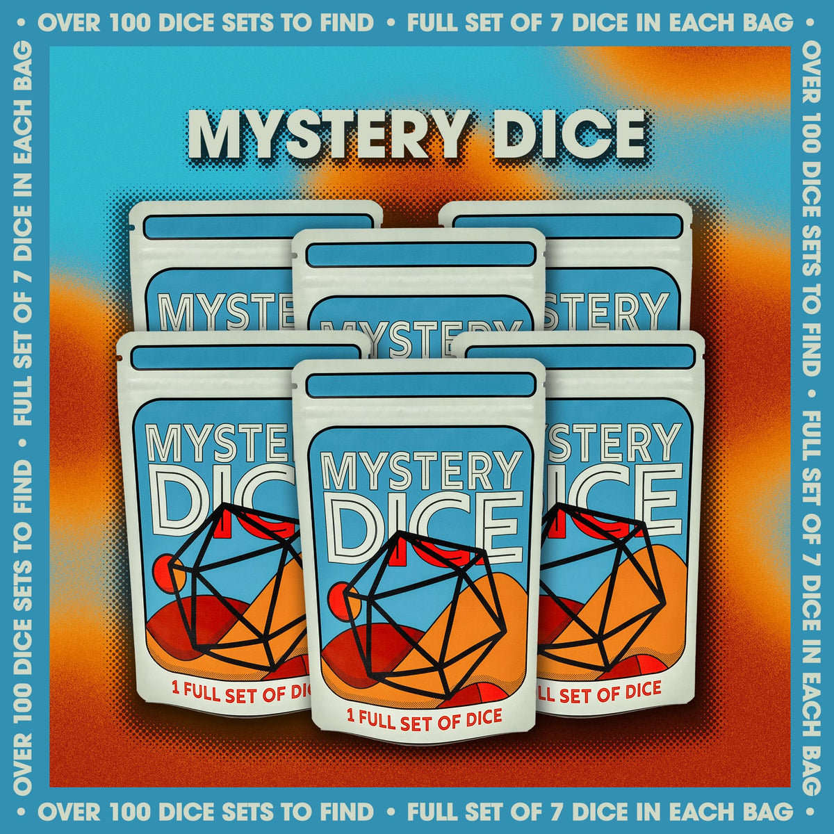 1985 Games Mystery Dice make a great gift idea for RPG fans.