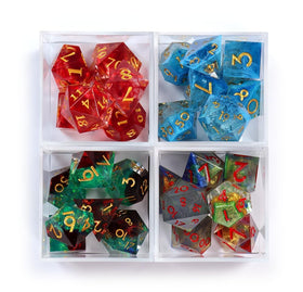 1985 Games sharp-edge dice suit casual to hardcore TTRPG players.