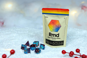 1985 Games resin dice enhance tabletop aesthetics and mood.