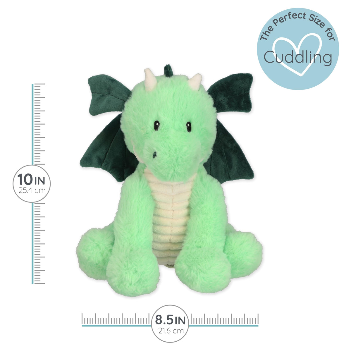 Daniel Dragon lavender-scent emphasis adds a calming aroma to the plush.