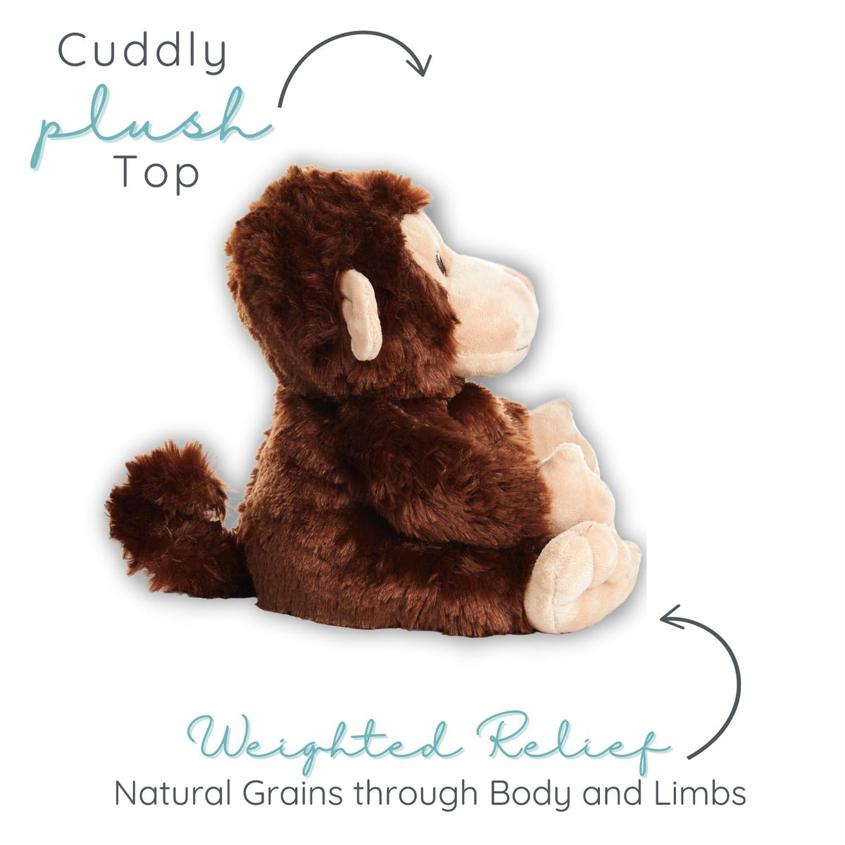 Lavender-scented Marvin the Monkey enhances a soothing aroma