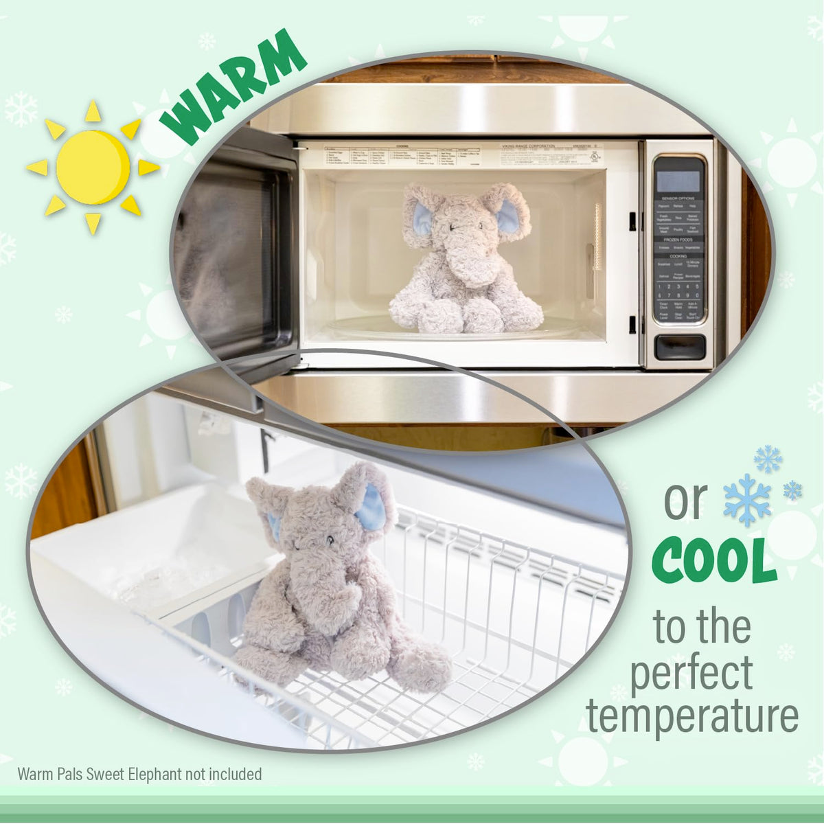 1i4 Group Microwave-warmth Ghost plush provides quick warmth on chilly days.
