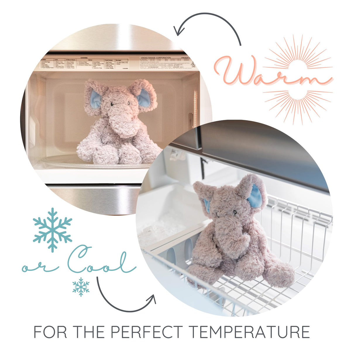 Sweet Elephant lavender scent label emphasizes calming aroma.