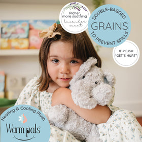 Sweet Elephant weighted beads close-up highlights even weight for a cozy, grounding feel.