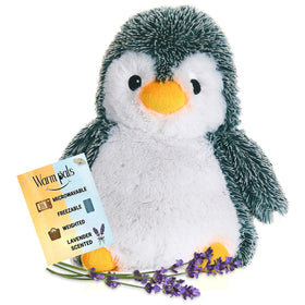 1i4 Peppy Penguin microwavable plush for cozy warmth and comforting hugs.