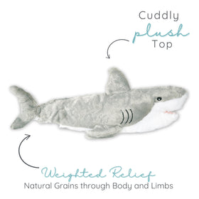 Samuel Shark lavender-infused scent adds a soothing aroma during cuddle time.
