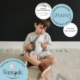 Samuel Shark soft fabric detail highlights a cuddly, weighted feel.