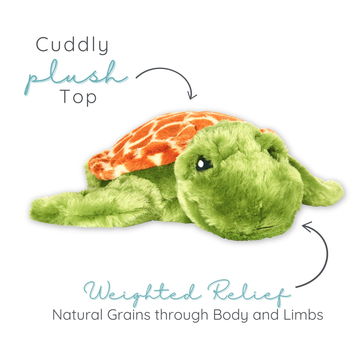 1i4 Tyson Turtle lavender scent plush for calming cuddles.