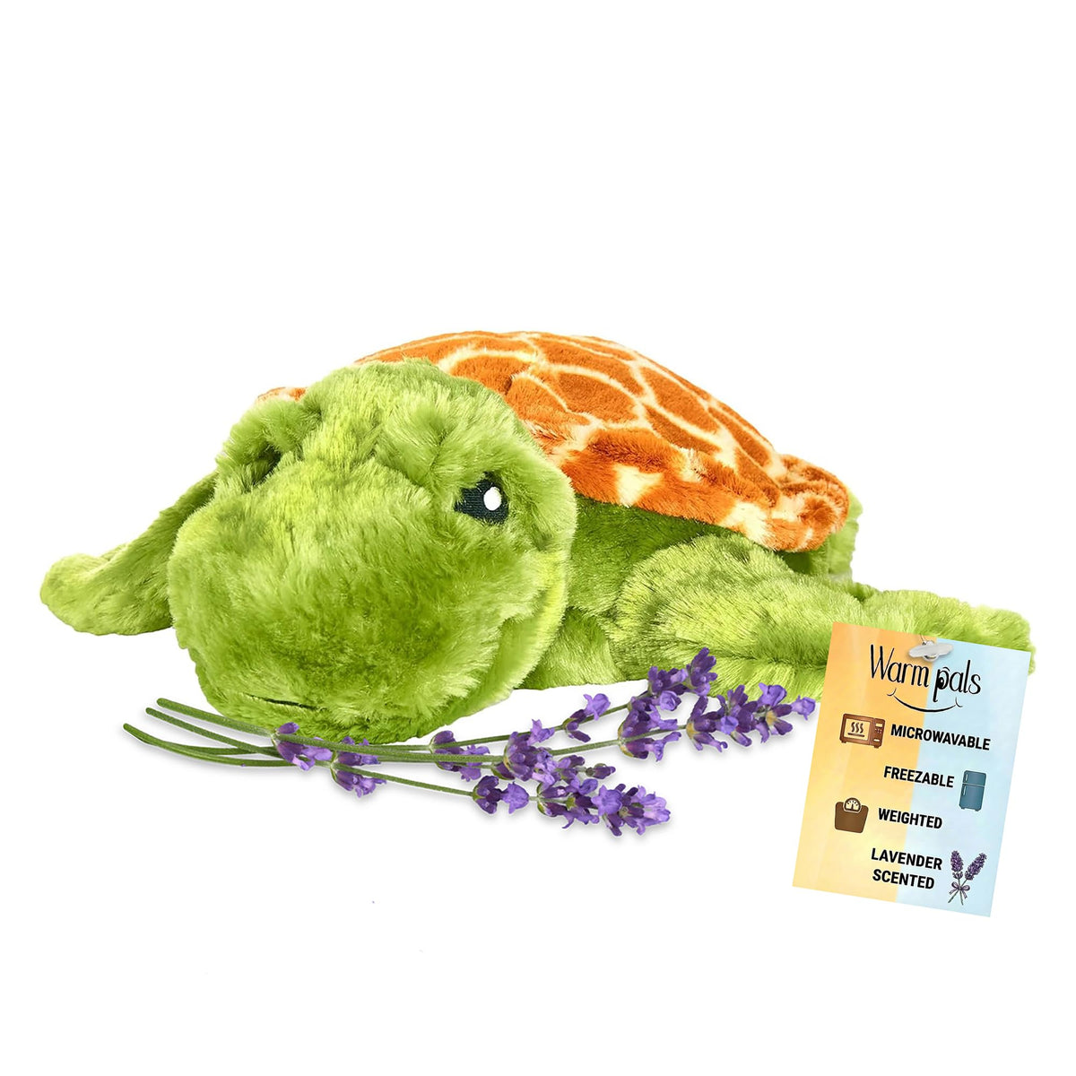1i4 Tyson Turtle microwavable plush for cozy warmth.