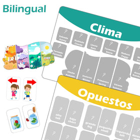 1step2dream Spanish Busy Book portable quiet time companion for car trips.