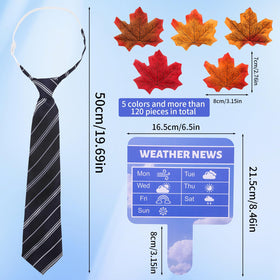 2 MULE TEAM Kids Meteorologist Glasses finish the forecast-ready ensemble.