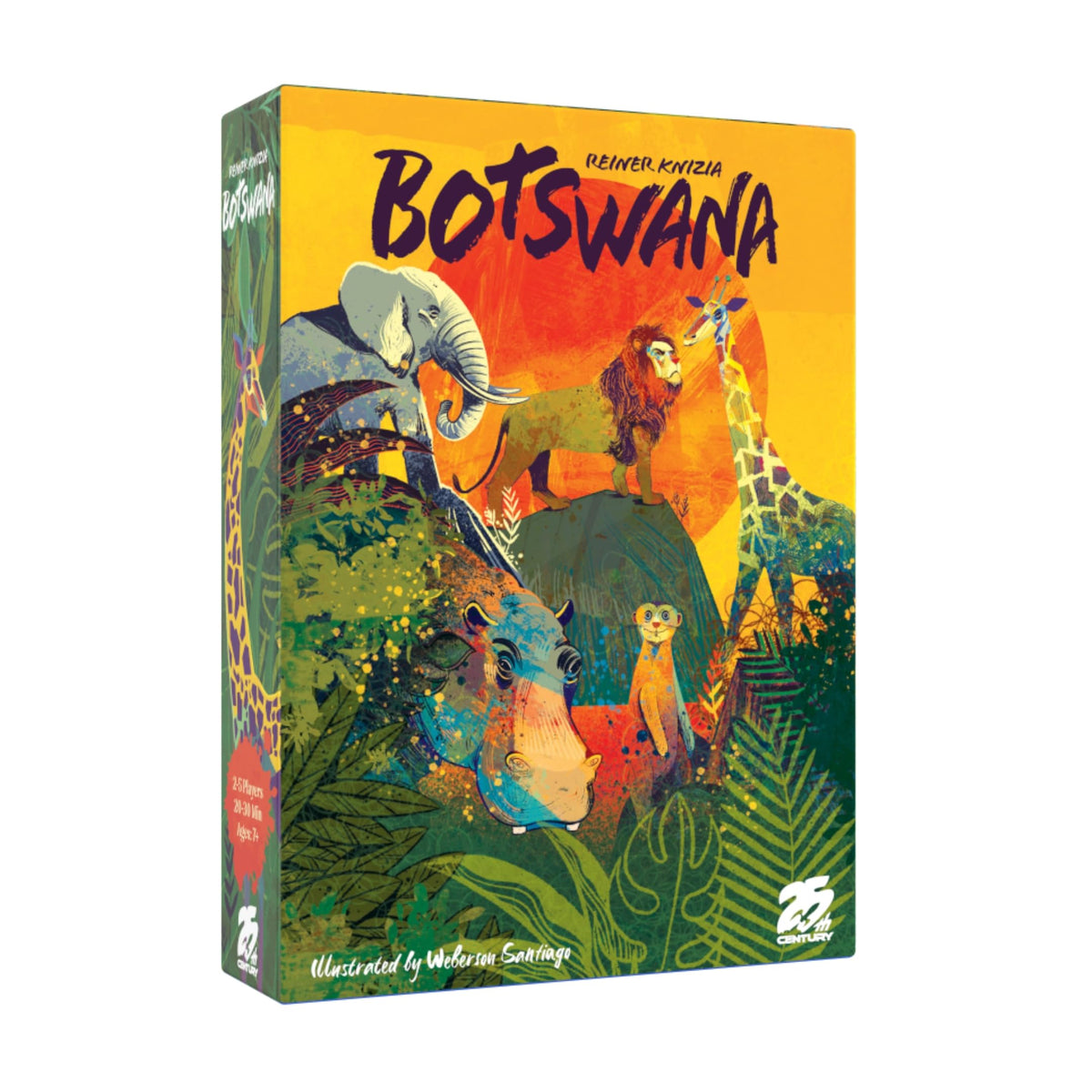 25th Century Games Botswana wooden animal figures for tactile play and collecting