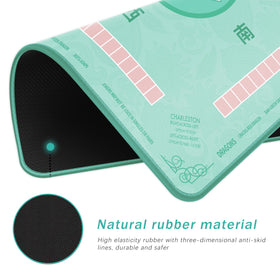 2F22E Mahjong Mat anti-slip back keeps it secure during play
