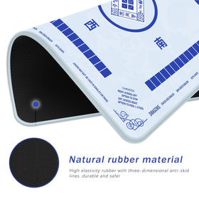 2F22E Mahjong Mat noise-dampened surface reduces table noise during games
