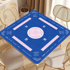 2F22E Mahjong Mat sealed edges resist cracking and curling.