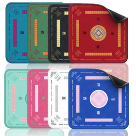 2F22E Mahjong mat soft surface reduces overall noise during play.
