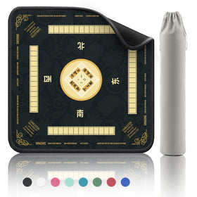 2F22E Mahjong Mat surface area supports stable play for standard tiles.