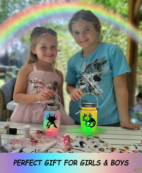 2Pepers colorful LED lid lights brighten nighttime crafting sessions