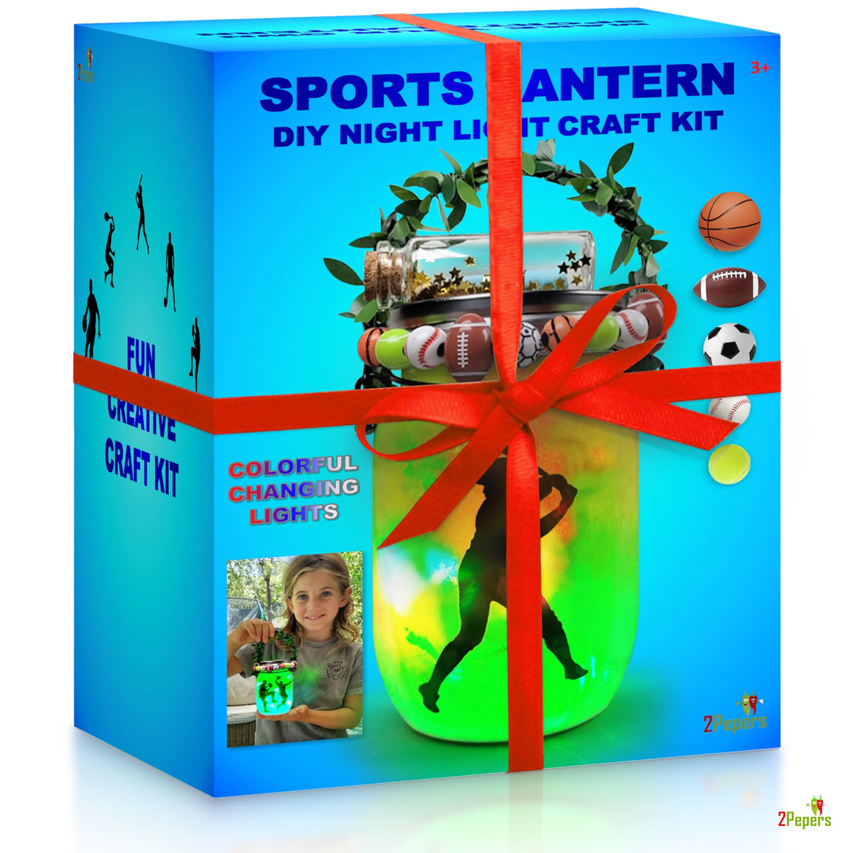 2Pepers Gift pack for kids boosts creativity during crafts.