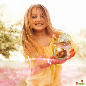 2Pepers ribbon sets offer colorful finishes to personalize fairy and unicorn jars.