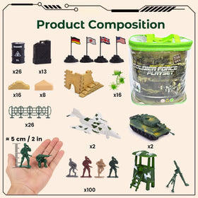 3 otters army set stocking stuffer idea for kids 3 and up