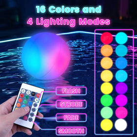 3 otters glow ball with 16 colors offers customizable party ambiance.