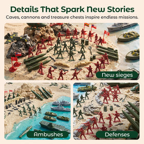 3 otters jets and helicopters for fast-paced air missions during playtime.