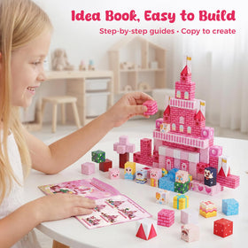 3 Otters Magnetic Blocks dessert shop promotes colorful design playtime
