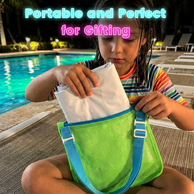 3 otters portable glow balls deflate for easy packing and gifting.