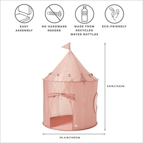 3 Sprouts play tent with side windows for natural light and visibility