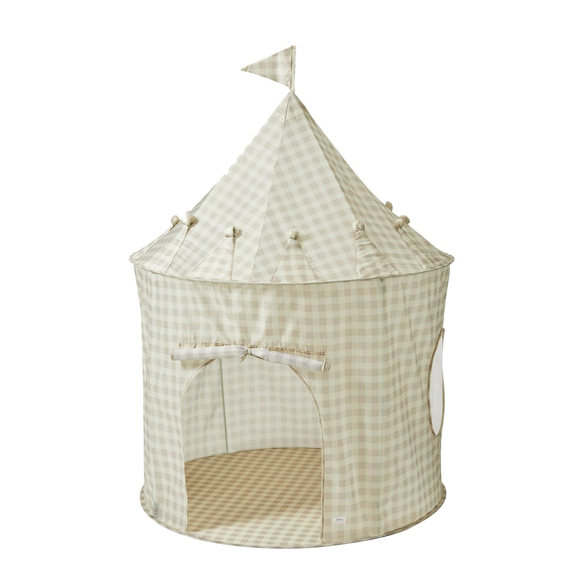 3 Sprouts kids play tent with sustainable fabric creates a cozy indoor space for imaginative play