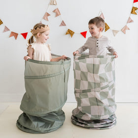 Tunnel packed for easy storage after play sessions with 3 Sprouts
